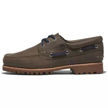 Timberland 3 Eye Boat Casual Shoes Мужские туфли коричневого цвета A5S38901 43.5