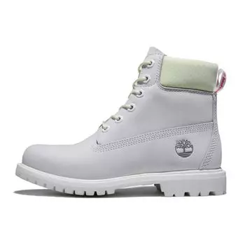 Timberland 6 дюймов модные удобные высокие рабочие ботинки женские ботинки белые A2HYS143 38.5