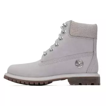 Timberland 6 дюймов Prm Lt Серый Fq Повседневные Уличные Короткие Ботинки Martin Женские Ботинки Белые A1UWFE02 37.5