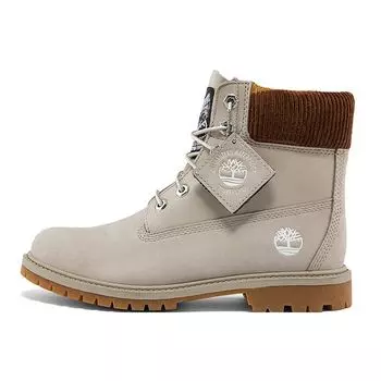 Timberland 6 дюймов Водонепроницаемые повседневные короткие ботинки женские ботинки светло-серо-коричневые A2M83W 39