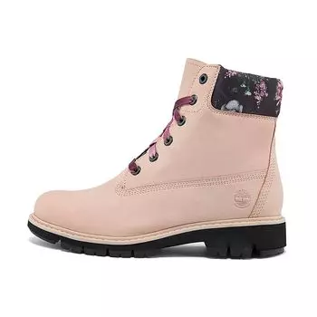 Timberland 6-дюймовые повседневные водонепроницаемые кожаные короткие ботинки Martin женские ботинки светло-розовые A2HXBW 37