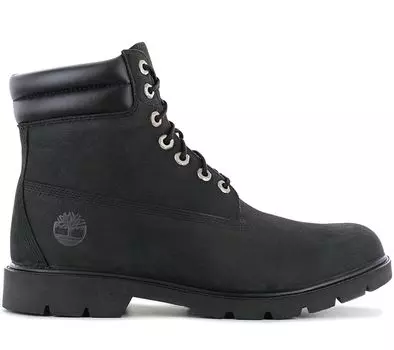 TIMBERLAND 6-Inch Basic Boot - Мужские ботинки кожаные черные TB1A27X6-015 ORIGINAL EU 49 US 14 чёрный