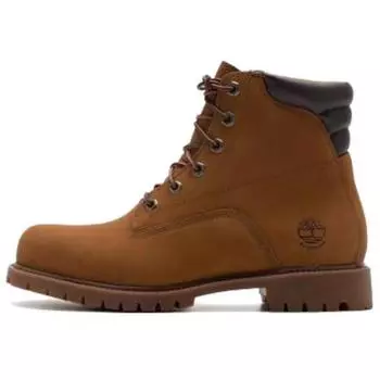Timberland Alburn 6 In Водонепроницаемые Ботинки Мужские Ботинки Средне-Коричневые-Нубук Коричневый A2E9D715 41