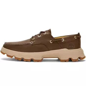 Timberland амортизирующие прочные низкие повседневные туфли мужские повседневные туфли темно-коричневые A5RH4W 43.5