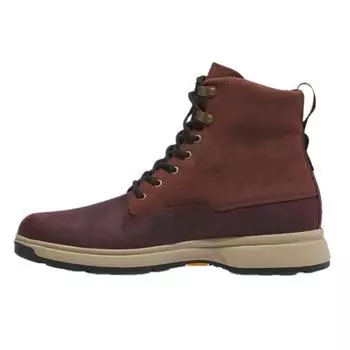 Timberland Atwells Ave Comfortable Versatile Fashion Short Martin Boots Men boots Burgundy A5XUD 41
