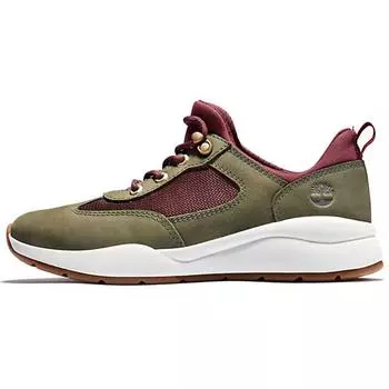 Timberland Boroughs Project Кожаная сетчатая удобная спортивная прочная обувь с низким верхом для повседневной носки Женские кроссовки армейско-зеленого цвета A2CMNA58 39