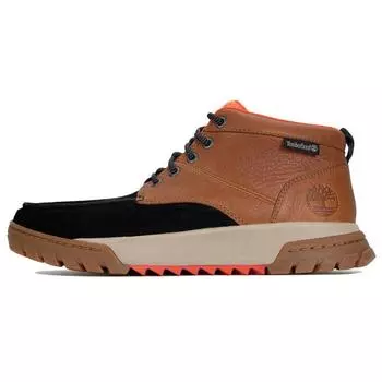 Timberland Boulder Trail Chukka Мягкие удобные ботинки для отдыха на открытом воздухе мужские ботинки черного и коричневого цвета A41AT015 41.5