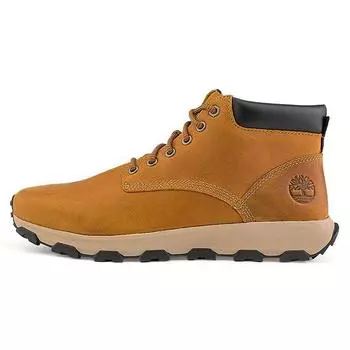 Timberland Chukka Кожаные Повседневные Амортизирующие Полувысокие Функциональные Ботинки для Активного Отдыха Мужская Обувь Пшеничный A5Y7HW 40