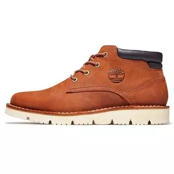 Timberland Chukka Top Grain Leather Прочные амортизирующие удобные ботильоны для отдыха на природе Мужские ботинки Rust A44QS 43.5