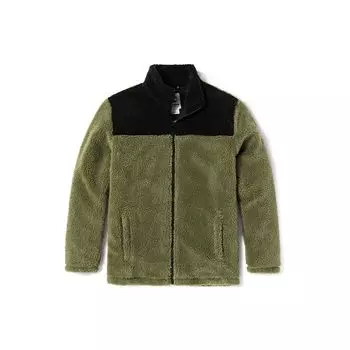 Timberland Color Block Fleece Logo Теплая повседневная куртка с воротником-стойкой Мужская куртка Karl-Green A43P2-CC2 S