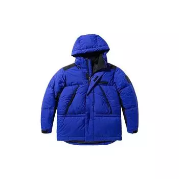 Timberland Color Block ветрозащитная теплая куртка с капюшоном мужские куртки ярко-синие A2N68-G58 L