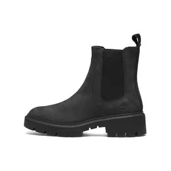 Timberland Cortina Valley Удобные нескользящие ботинки Chelsea женские ботинки черного цвета A5ND7015 37.5