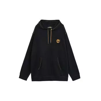 Мужское худи Timberland с принтом логотипа дерева, дизайн в стиле колор-блок, черное A27HP-001 M