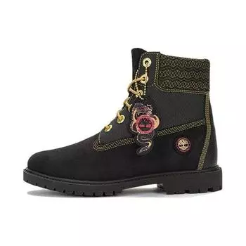 Timberland Дышащие прочные нескользящие короткие уличные ботинки женские черные A62TM 37.5
