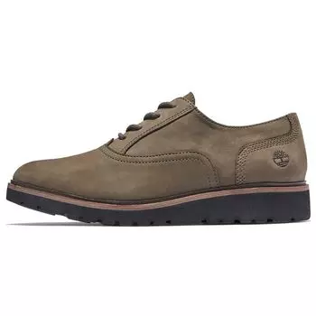 Timberland Ellis Street Удобные повседневные низкие кожаные туфли Женская обувь Оливковый A1RFX 37.5