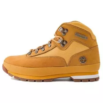 Timberland Euro Hiker с круглым носком, удобная, нескользящая, прочная, среднего размера, функциональная обувь для отдыха на природе, мужская обувь, коричневая, 91566W 43