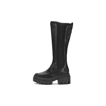 Timberland Everleigh дышащие водонепроницаемые прочные нескользящие высокие уличные ботинки женские ботинки черного цвета A5YMR 38