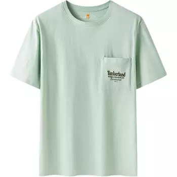 Timberland Fashion Comfortable Breathable Short Sleeve T-Shirt Men Tops Light-Green A6B7M-ENE XL