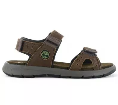 Timberland Governor s Island - Мужские сандалии с тремя ремешками коричневого цвета с ремешком TB0A1QZ4-221 ОРИГИНАЛ EU 44 US 10 коричневый