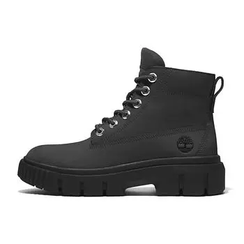Timberland Greyfield Lace-Up Водонепроницаемые Прочные Повседневные Удобные Короткие Ботинки Женские Ботинки Черные A5RNG001 37