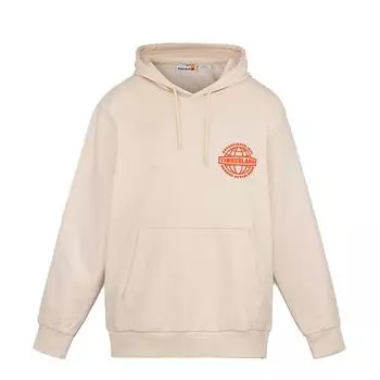Timberland Hooded Outdoor Casual Fleece Sweatshirt Unisex sweatshirt Light-Brown A43D5-EFL M