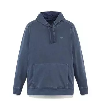 Timberland Hooded Outdoor Long Sleeve American Vintage Sweatshirt Men sweatshirt Deep-Sapphire-Blue A69MB433 M