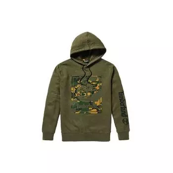 Толстовка с капюшоном Timberland Camouflage Print Casual Fleece Hoodie Men hoodies Green A2CN5-A58 S