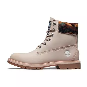 Timberland Короткие удобные водонепроницаемые ботинки Martin женские светло-розовые A2M8P662 35.5