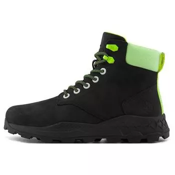 Timberland Короткие уличные ботинки из коровьей кожи Brooklyn Series, мужские черные A2HR4 43