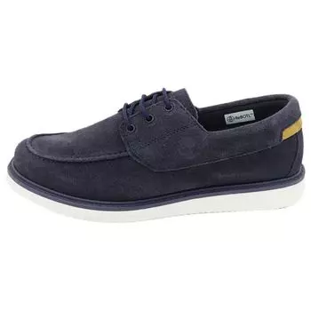 Timberland Кожаные и синтетические повседневные туфли без застежек мужские кроссовки черные A5RDZ 43