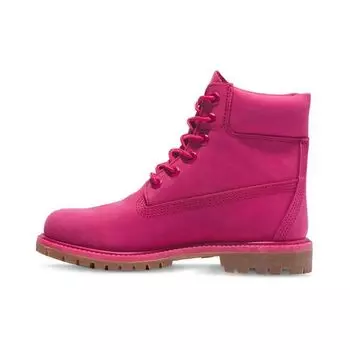 Timberland Кожаные прочные амортизирующие удобные универсальные короткие уличные ботинки женские ботинки темно-розового цвета A2R7T 36