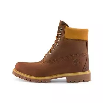 Timberland Кожаные прочные амортизирующие удобные универсальные короткие уличные ботинки мужские ботинки средне-коричневого цвета A628D 43.5