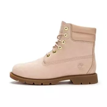 Timberland Кожаные прочные короткие уличные ботинки женские светло-бежевые A5N35W 36