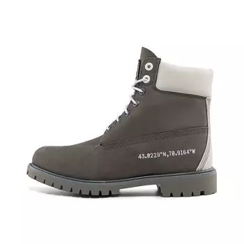 Timberland кожаные прочные повседневные удобные ботинки средней длины для отдыха на открытом воздухе мужские ботинки серые A616QW 43.5