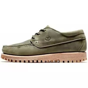 Timberland Кожаные Простые Удобные Оксфордские Повседневные Нескользящие Амортизирующие Низкие Кроссовки Мужские Кроссовки Зеленые A2HUJ023 44.5