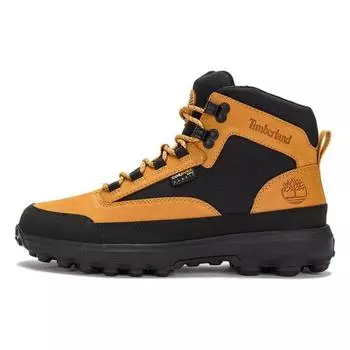 Timberland кожаные теплые водонепроницаемые прочные удобные короткие уличные ботинки мужские ботинки пшеничного цвета A652D 42