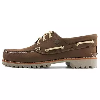 Timberland кожаные удобные универсальные нескользящие прочные низкие повседневные туфли мужские туфли темно-коричневые A5WC9 42