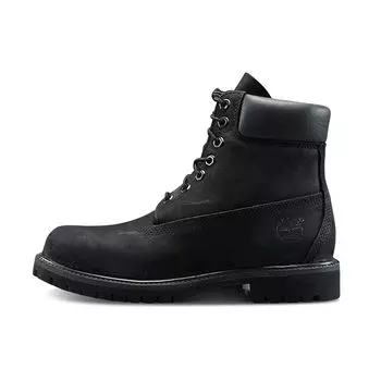 Timberland Кожаные водонепроницаемые прочные короткие уличные ботинки мужские ботинки черные 10073W 40