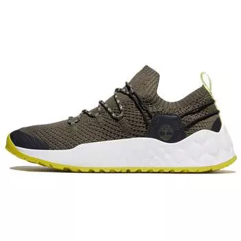Timberland Кроссовки мужские Solar Wave с низким верхом, дышащие, прочные, нескользящие, темно-зеленые A2DEH301 41