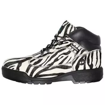 Timberland Кроссовки мужские Supreme x Field Boot Zebra белые 00031-10000SXFBZ 40
