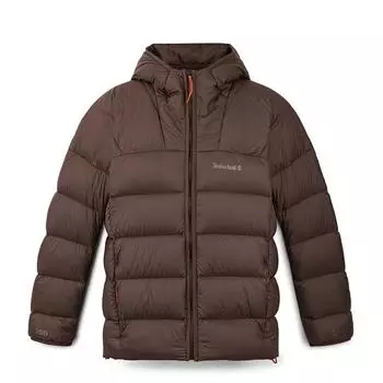 Timberland Куртка мужская на гусином пуху, теплая, водонепроницаемая, шоколадно-коричневая A5M6P243 M