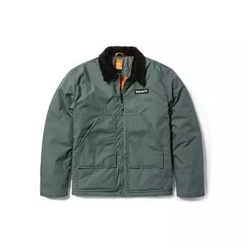 Куртка пилота Timberland легкая стеганая флисовая однотонная водостойкая мужская, цвет бальзамово-зеленый A5VD5-392 XXL
