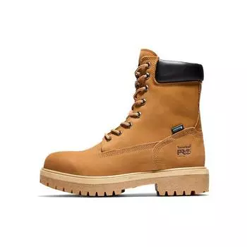 Timberland Легкие, амортизирующие, прочные, короткие рабочие ботинки с прямым креплением, мужские ботинки цвета пшеницы 26011713 41