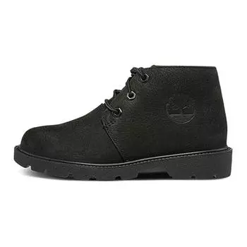 Timberland Легкие прочные рабочие ботинки Chukka, детские ботинки, черные A2BECM 32.5