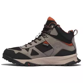 Timberland Lincoln Peak Кожаные Водонепроницаемые Прочные Короткие Ботинки для Активного Отдыха Мужские ботинки Черный Серый A2DZD110 42