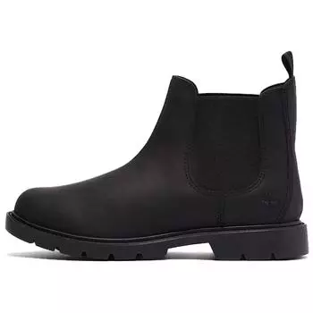 Timberland Linden Woods Comfortable Versatile Short Chelsea Boots Women boots Black TB1A425W015 39