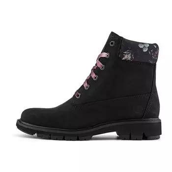 Timberland Lucia Way Повседневные водонепроницаемые короткие ботинки Martin женские черные A2HWZW 37.5