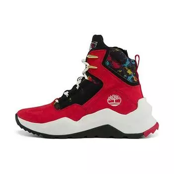 Timberland Madbury Series Водонепроницаемые прочные амортизирующие короткие ботинки женские красные A2PUA 37