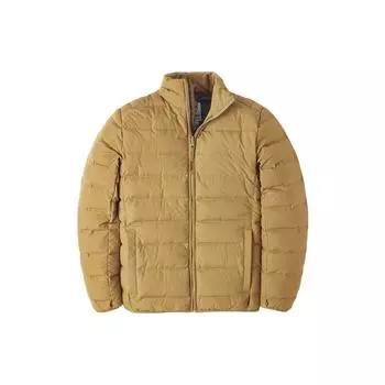 Timberland Молния однотонный воротник-стойка свободный пуховик мужской верхняя одежда пшеничный A1NDQ-P47 S