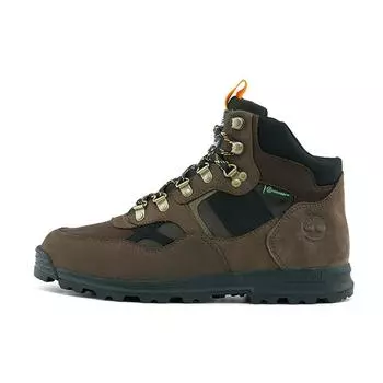 Timberland Мужские ботинки Euro Hiker, водонепроницаемые, прочные, амортизирующие, удобные, универсальные, до щиколотки, темно-коричневые, A2BYE 41.5